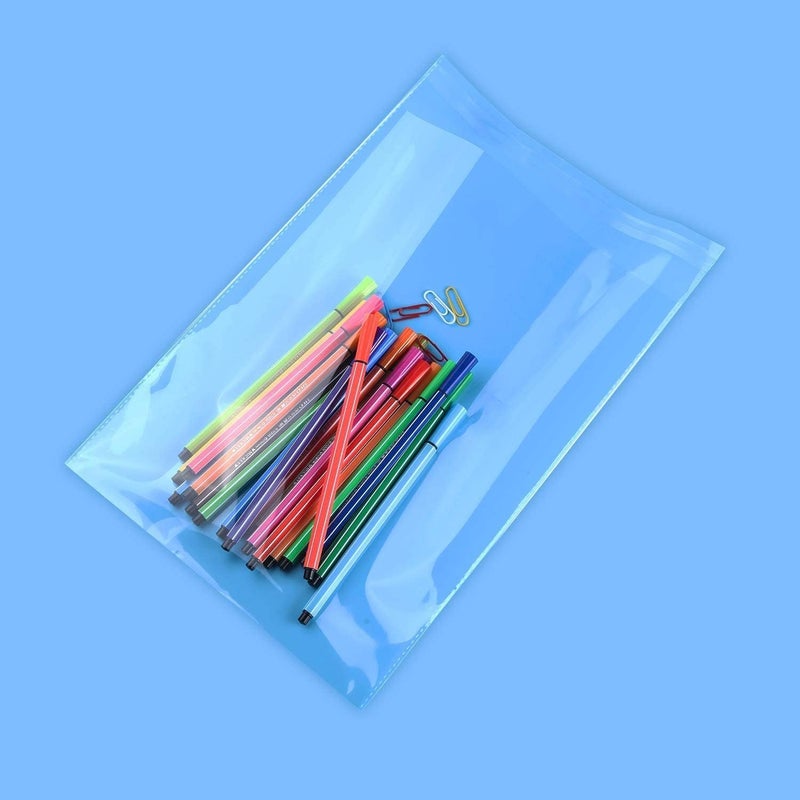 iMailer - 500 Pack - 9" x 12"- Cellophane Bags Self Sealing - Clear Cello Resealable Plastic Poly Bags for A4, Letter Sized Documents, Plastic Sleeves, Clothing - Image 5